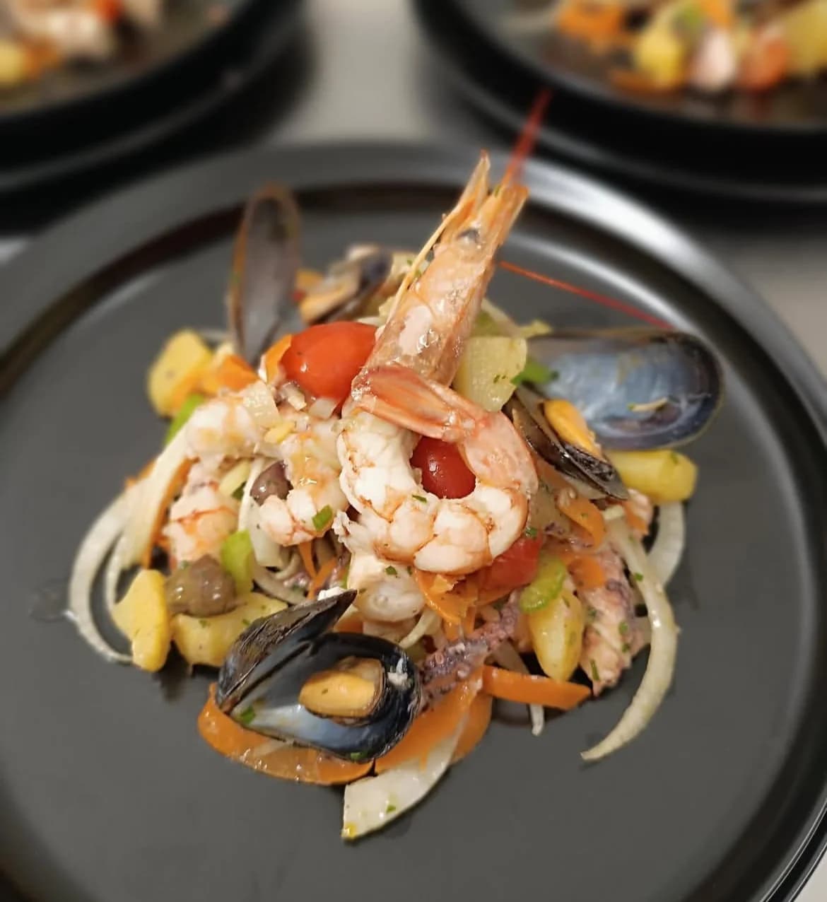 Insalata di mare, antipasti della Vecchia Pesa